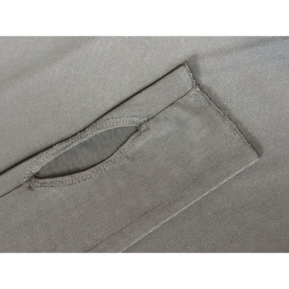 AFRM Kellen Cut Out Dress Black Small Mesh Sheer Long Sleeve Maxi - Picture 12 of 13